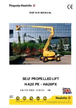 Pinguely-Haulotte HA20PX Repair Manual preview