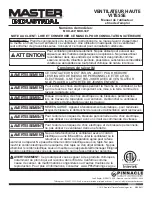 Preview for 6 page of Pinnacle Climate Technologies MASTER INDUSTRIAL MHD-24P User'S Manual & Operating Instructions