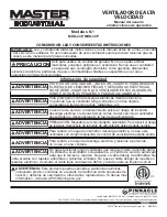 Preview for 11 page of Pinnacle Climate Technologies MASTER INDUSTRIAL MHD-24P User'S Manual & Operating Instructions