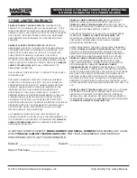 Preview for 4 page of Pinnacle Climate Technologies MASTER INDUSTRIAL MHD-24W User'S Manual & Operating Instructions