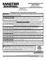 Preview for 9 page of Pinnacle Climate Technologies MASTER INDUSTRIAL MHD-24W User'S Manual & Operating Instructions