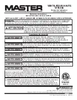 Preview for 6 page of Pinnacle Climate Technologies MASTER MAC-24POSC User'S Manual & Operating Instructions