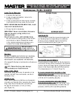 Preview for 9 page of Pinnacle Climate Technologies MASTER MH-125-OFR-A User'S Manual & Operating Instructions