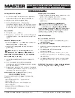 Preview for 7 page of Pinnacle Climate Technologies Master MH-140T-KFA User'S Manual & Operating Instructions