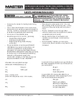 Preview for 4 page of Pinnacle Climate Technologies MASTER MH-18PNCH-A User'S Manual & Operating Instructions