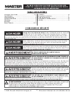 Preview for 17 page of Pinnacle Climate Technologies MASTER MH-18PNCH-A User'S Manual & Operating Instructions