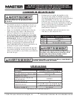 Preview for 20 page of Pinnacle Climate Technologies MASTER MH-18PNCH-A User'S Manual & Operating Instructions