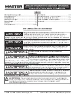 Preview for 32 page of Pinnacle Climate Technologies MASTER MH-18PNCH-A User'S Manual & Operating Instructions