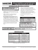 Preview for 35 page of Pinnacle Climate Technologies MASTER MH-18PNCH-A User'S Manual & Operating Instructions