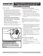 Preview for 39 page of Pinnacle Climate Technologies MASTER MH-18PNCH-A User'S Manual & Operating Instructions