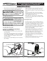 Preview for 8 page of Pinnacle Climate Technologies PROTEMP PT-125V-GFA-A User'S Manual & Operating Instructions