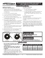 Preview for 9 page of Pinnacle Climate Technologies PROTEMP PT-125V-GFA-A User'S Manual & Operating Instructions