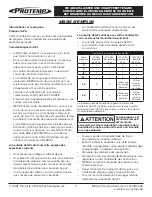 Preview for 20 page of Pinnacle Climate Technologies PROTEMP PT-125V-GFA-A User'S Manual & Operating Instructions