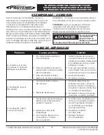 Preview for 24 page of Pinnacle Climate Technologies PROTEMP PT-125V-GFA-A User'S Manual & Operating Instructions