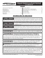 Preview for 28 page of Pinnacle Climate Technologies PROTEMP PT-125V-GFA-A User'S Manual & Operating Instructions