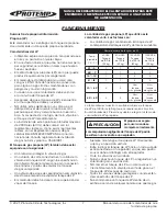 Preview for 33 page of Pinnacle Climate Technologies PROTEMP PT-125V-GFA-A User'S Manual & Operating Instructions