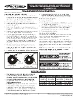 Preview for 35 page of Pinnacle Climate Technologies PROTEMP PT-125V-GFA-A User'S Manual & Operating Instructions