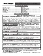 Preview for 16 page of Pinnacle Climate Technologies PROTEMP PT-140T-KFA User'S Manual & Operating Instructions