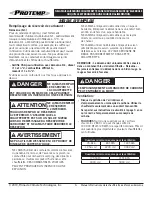 Preview for 20 page of Pinnacle Climate Technologies PROTEMP PT-140T-KFA User'S Manual & Operating Instructions