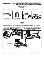 Preview for 5 page of Pinnacle Climate Technologies REMINGTON REM-125-OFR-B User'S Manual & Operating Instructions