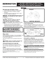 Preview for 27 page of Pinnacle Climate Technologies REMINGTON REM-125-OFR-B User'S Manual & Operating Instructions