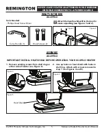 Preview for 5 page of Pinnacle Climate Technologies Remington REM-125-OFR-O User'S Manual & Operating Instructions