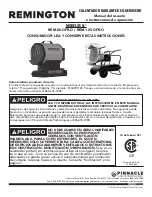 Preview for 19 page of Pinnacle Climate Technologies Remington REM-125-OFR-O User'S Manual & Operating Instructions