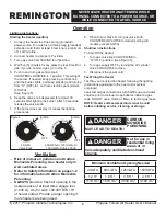 Preview for 7 page of Pinnacle Climate Technologies REMINGTON REM-125V-GFA-O User'S Manual & Operating Instructions