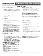 Preview for 7 page of Pinnacle Climate Technologies REMINGTON REM-140T-KFA-B User'S Manual & Operating Instructions