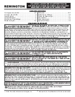 Preview for 16 page of Pinnacle Climate Technologies REMINGTON REM-140T-KFA-B User'S Manual & Operating Instructions