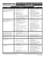 Preview for 25 page of Pinnacle Climate Technologies Remington REM-140T-KFA-O User'S Manual & Operating Instructions