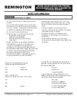 Preview for 4 page of Pinnacle Climate Technologies REMINGTON REM-16-TTC-B User'S Manual & Operating Instructions