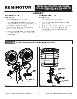 Preview for 9 page of Pinnacle Climate Technologies REMINGTON REM-16-TTC-B User'S Manual & Operating Instructions