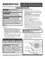 Preview for 29 page of Pinnacle Climate Technologies REMINGTON REM-16-TTC-B User'S Manual & Operating Instructions