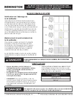 Preview for 25 page of Pinnacle Climate Technologies REMINGTON REM-18PNCH-B User'S Manual & Operating Instructions