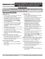 Preview for 23 page of Pinnacle Climate Technologies Remington REM-200V-LPC-O User'S Manual & Operating Instructions