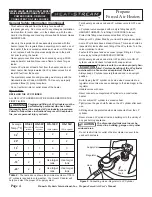 Предварительный просмотр 4 страницы Pinnacle International Heat-Stream HS-100V-GFA User'S Manual And Operating Instructions