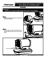 Preview for 7 page of Pinnacle International Protemp PT-125-OFR-A User'S Manual & Operating Instructions