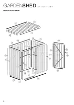 Предварительный просмотр 6 страницы Pinnacle Outdoor 1.5m Flat Roof Series Assembly Instructions Manual