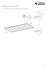 Предварительный просмотр 11 страницы Pinnacle Outdoor 1.5m Flat Roof Series Assembly Instructions Manual