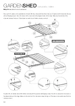 Предварительный просмотр 12 страницы Pinnacle Outdoor 1.5m Flat Roof Series Assembly Instructions Manual