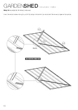 Предварительный просмотр 14 страницы Pinnacle Outdoor 1.5m Flat Roof Series Assembly Instructions Manual