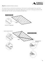 Предварительный просмотр 15 страницы Pinnacle Outdoor 1.5m Flat Roof Series Assembly Instructions Manual