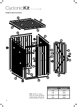 Предварительный просмотр 6 страницы Pinnacle Outdoor 1.5m Skillion Series Assembly Instructions Manual