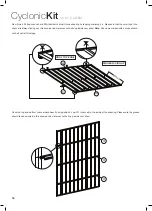 Предварительный просмотр 16 страницы Pinnacle Outdoor 1.5m Skillion Series Assembly Instructions Manual