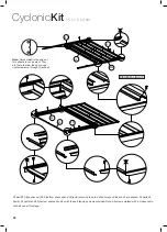 Предварительный просмотр 22 страницы Pinnacle Outdoor 1.5m Skillion Series Assembly Instructions Manual