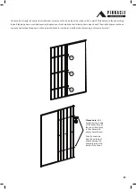 Предварительный просмотр 23 страницы Pinnacle Outdoor 1.5m Skillion Series Assembly Instructions Manual