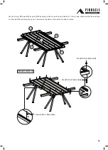 Предварительный просмотр 25 страницы Pinnacle Outdoor 1.5m Skillion Series Assembly Instructions Manual