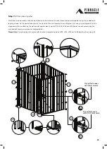 Предварительный просмотр 29 страницы Pinnacle Outdoor 1.5m Skillion Series Assembly Instructions Manual