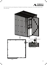 Предварительный просмотр 31 страницы Pinnacle Outdoor 1.5m Skillion Series Assembly Instructions Manual